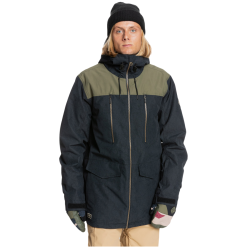 Ballistyx Board Store QUIKSILVER FAIRBANKS JACKET - TRUE BLACK