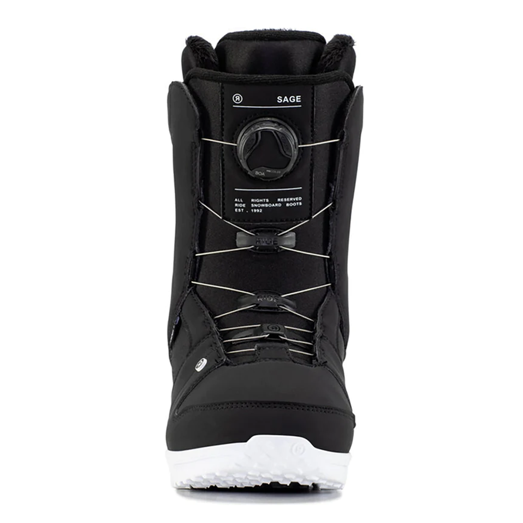 RIDE SAGE 2022 WOMENS BOOTS BLACK 2 RIDE SAGE 2022 WOMENS BOOTS BLACK - Image 2